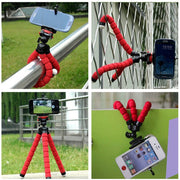 Cell Phone Tripod Stand - Flexible Tripod for iPhone or Android