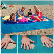 Naturelife Sand Free Beach Mat Portable Anti-slip Sand Mats for Fun at the Beach