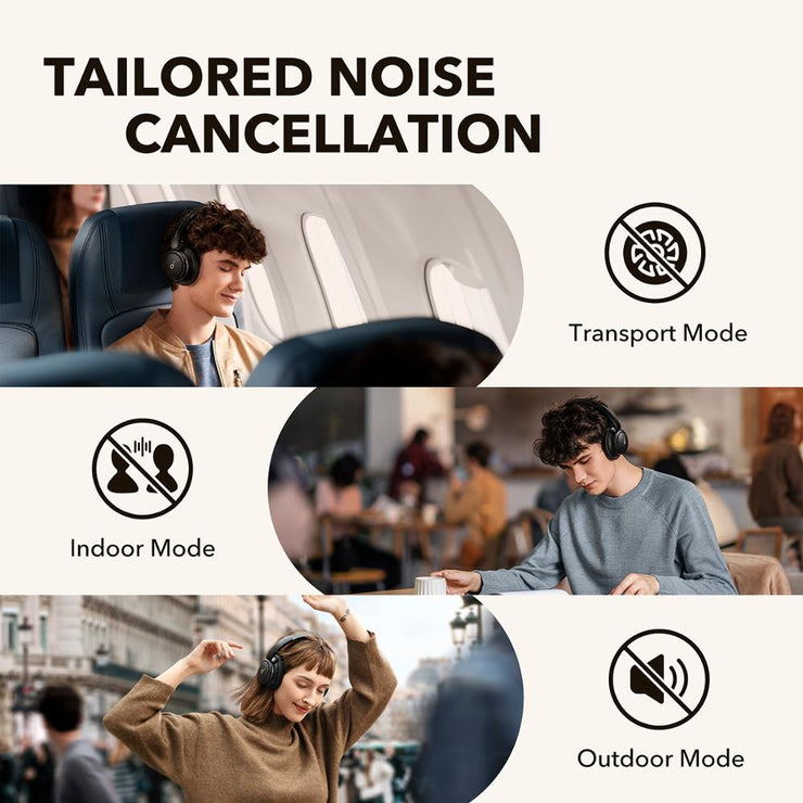 Life Q30 Active Noise Canceling Headphones - Techieco